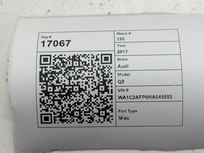 2013-2017 Audi Q5 Electronic Parking Brake Control Module 8K0 907 801 N OEM
