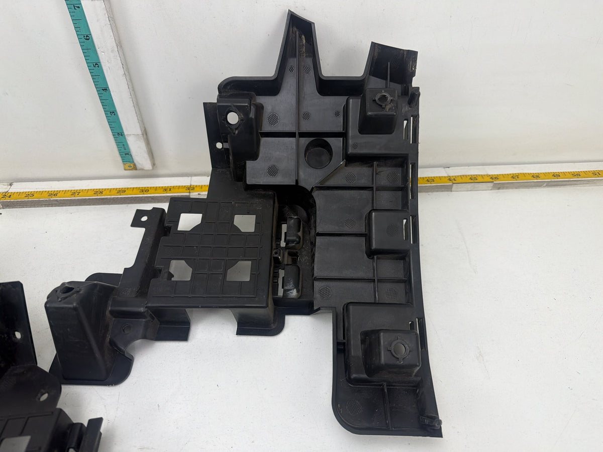 2014-2018 Volvo S60 Rear Bumper Side Mount Support Guide Bracket Pair OEM