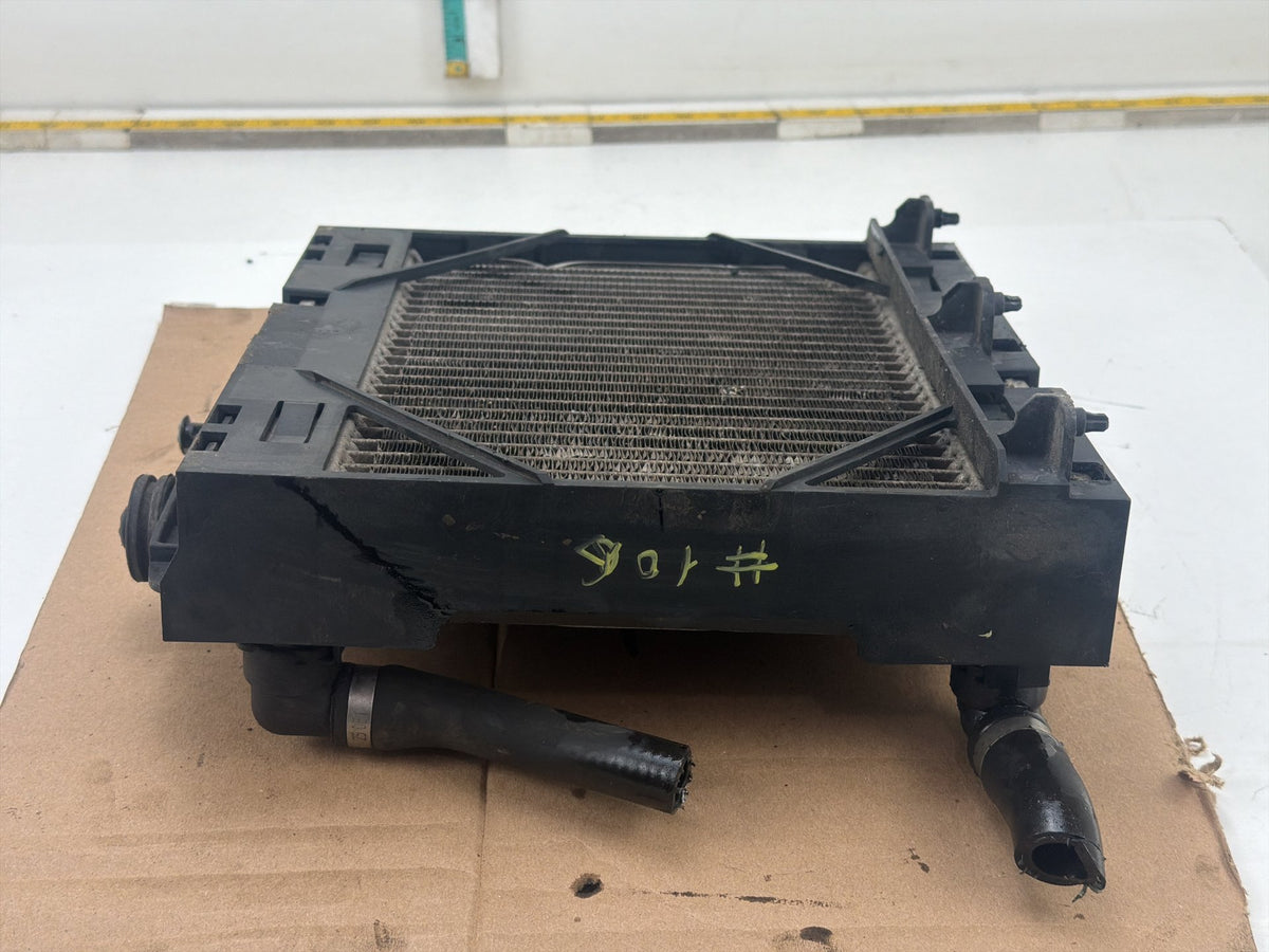 2011-2016 BMW 550i xDrive Front Left Side Auxiliary Engine Cooling Radiator OEM
