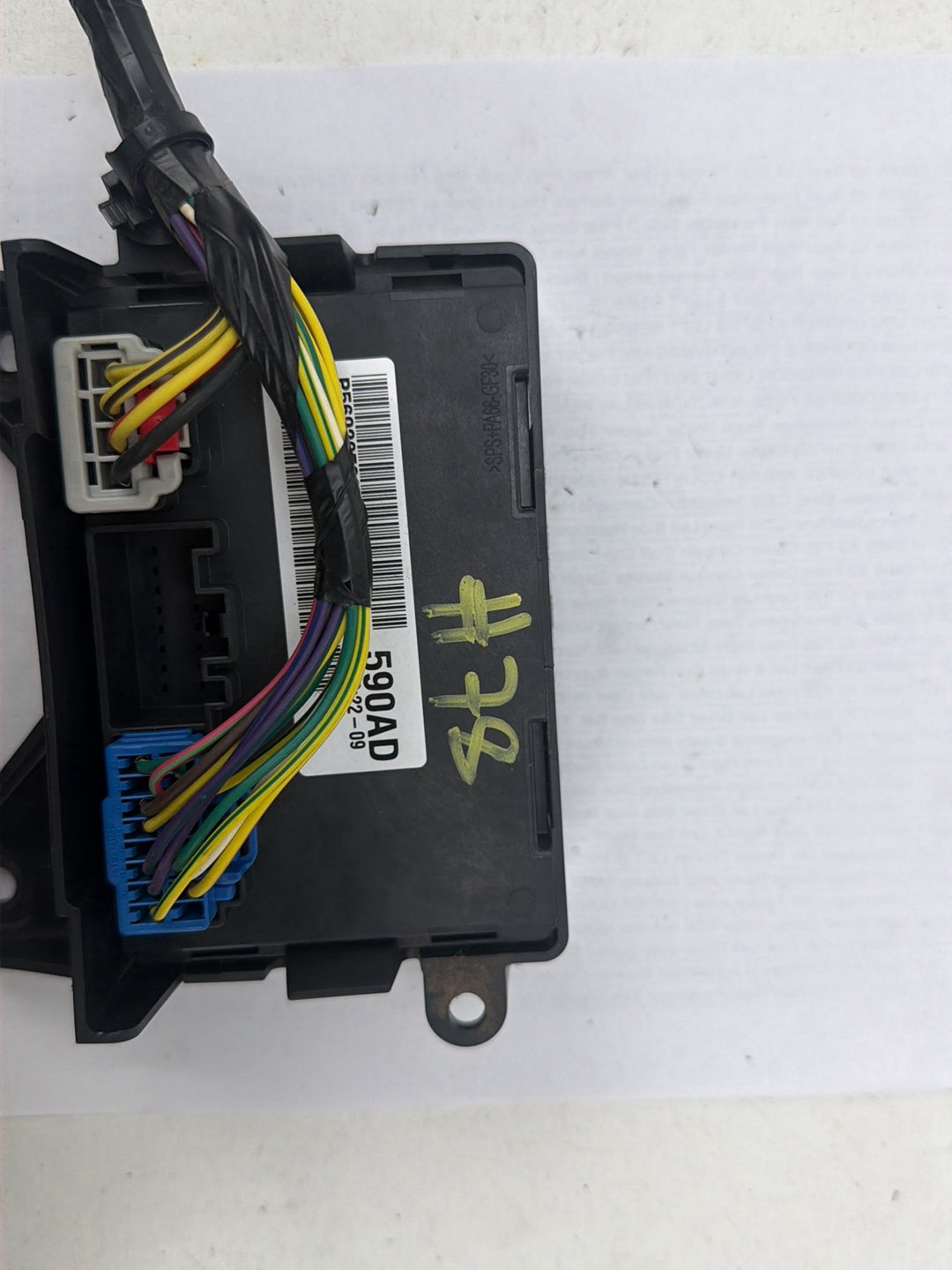 2013-2015 Ram 1500 Integrated Trailer Brake Control Module 56029590AD OEM