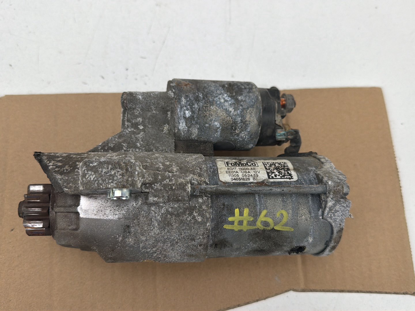 2011-2019 Ford Explorer 3.5L Engine Starter Motor 8G1T-11000-AE OEM