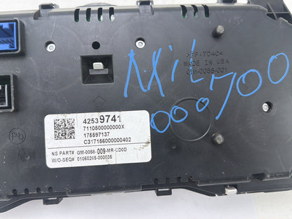 2017 Buick Encore 1.4L Speedometer Instrument Cluster 42539741 OEM