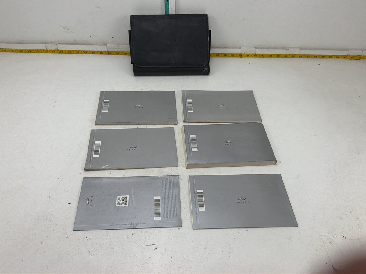 2014 Infiniti Q50 Owners Manual Set Guide Books Case Pouch Wallet OEM