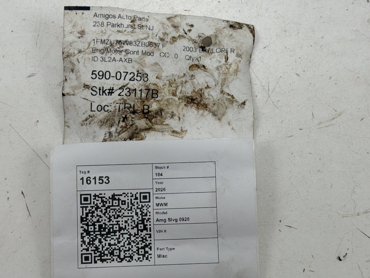 2003 Ford Explorer Engine Electronic Control Module OEM