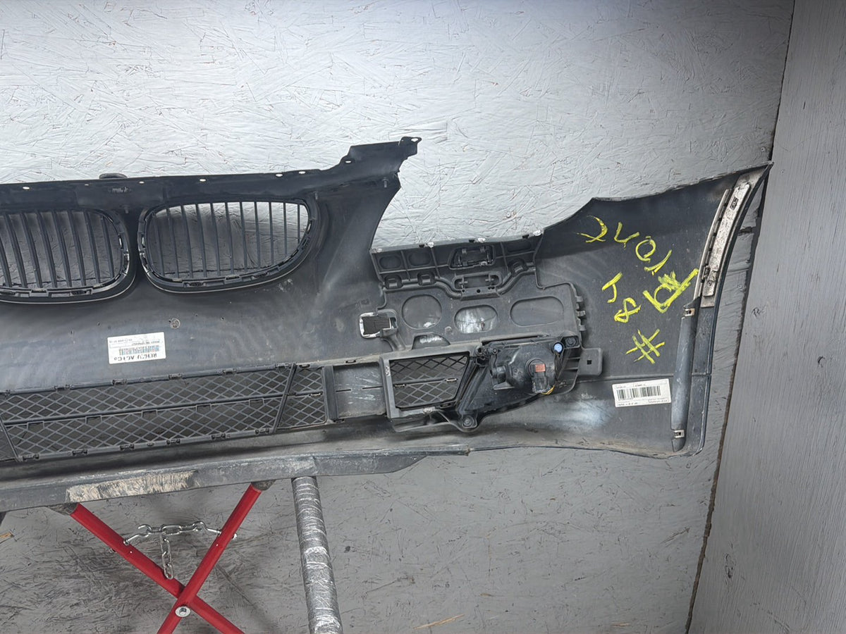 2008-2010 BMW 528i E60 Front Bumper Cover Panel w/ Grille & Fog Fog Lights OEM