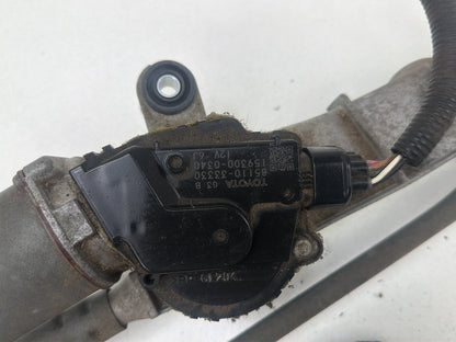 2007-2012 Lexus ES350 S190 Front Windshield Wiper Linkage & Motor 8511033330 OEM