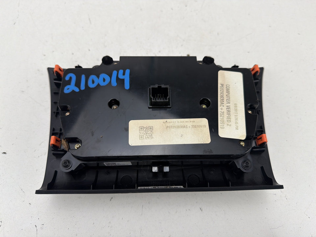 2017-2023 Chrysler 300 Dash HVAC AC Heater Temperature Climate Control Unit OEM