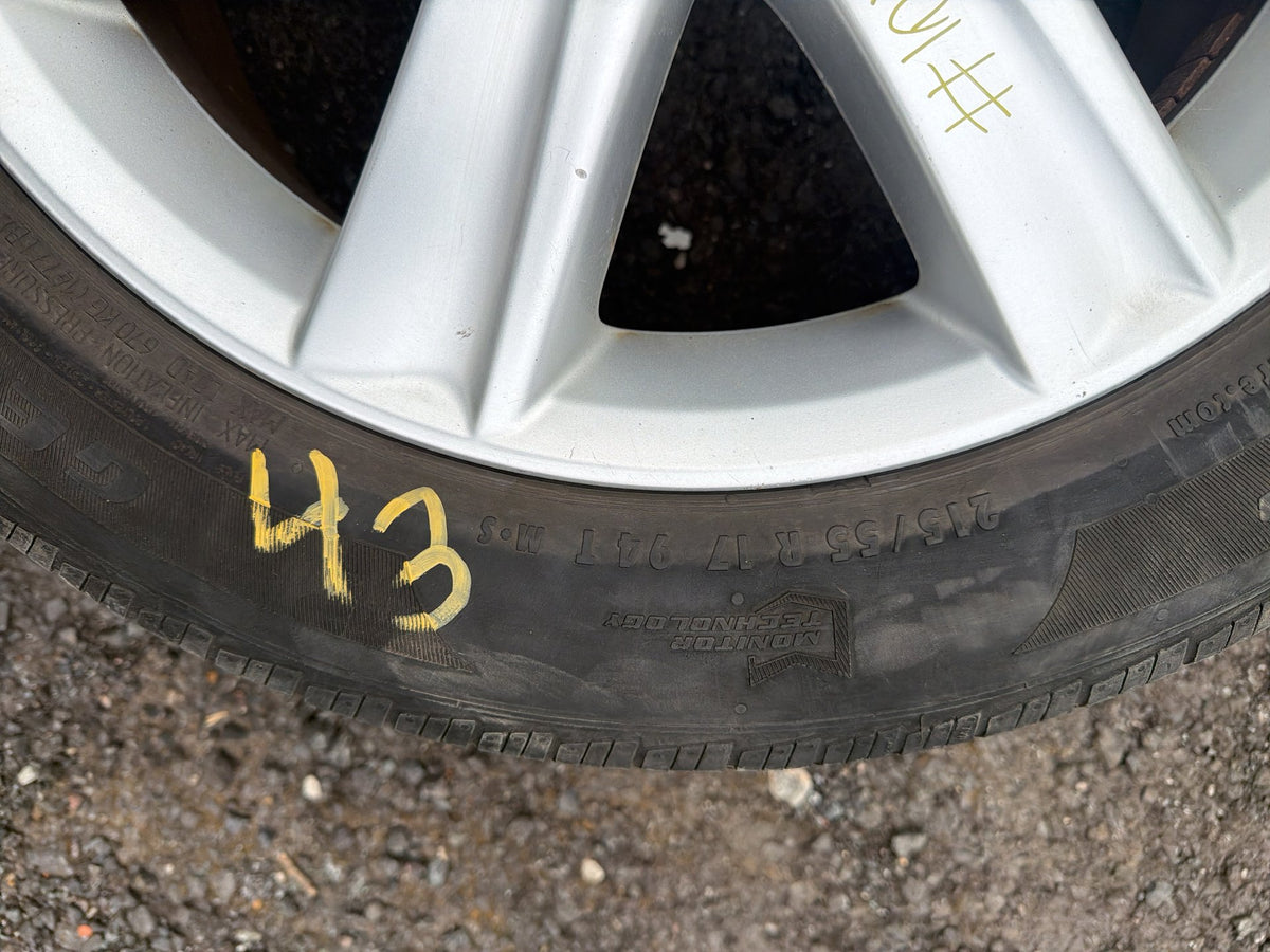 2007-2011 Lexus ES350 Silver Alloy Tire Wheel Rim Set of 4 215/55R17 94V OEM