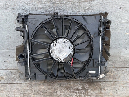 2015-2019 Jaguar XJ X351 A/C Condenser & Cooling Fan Radiator Motor 500.0761 OEM