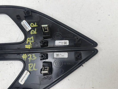 2017-2020 Jaguar F-Pace - Rear Right & Left Door Handle Bezel Trim Set of 2 OEM