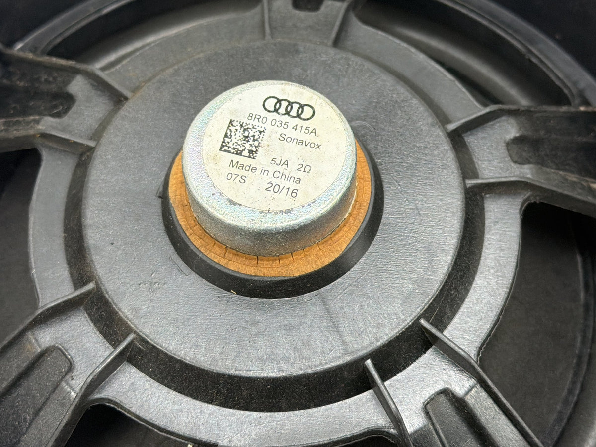 2013-2017 Audi Q5 Front Door Speaker Pair 8R0035415A OEM