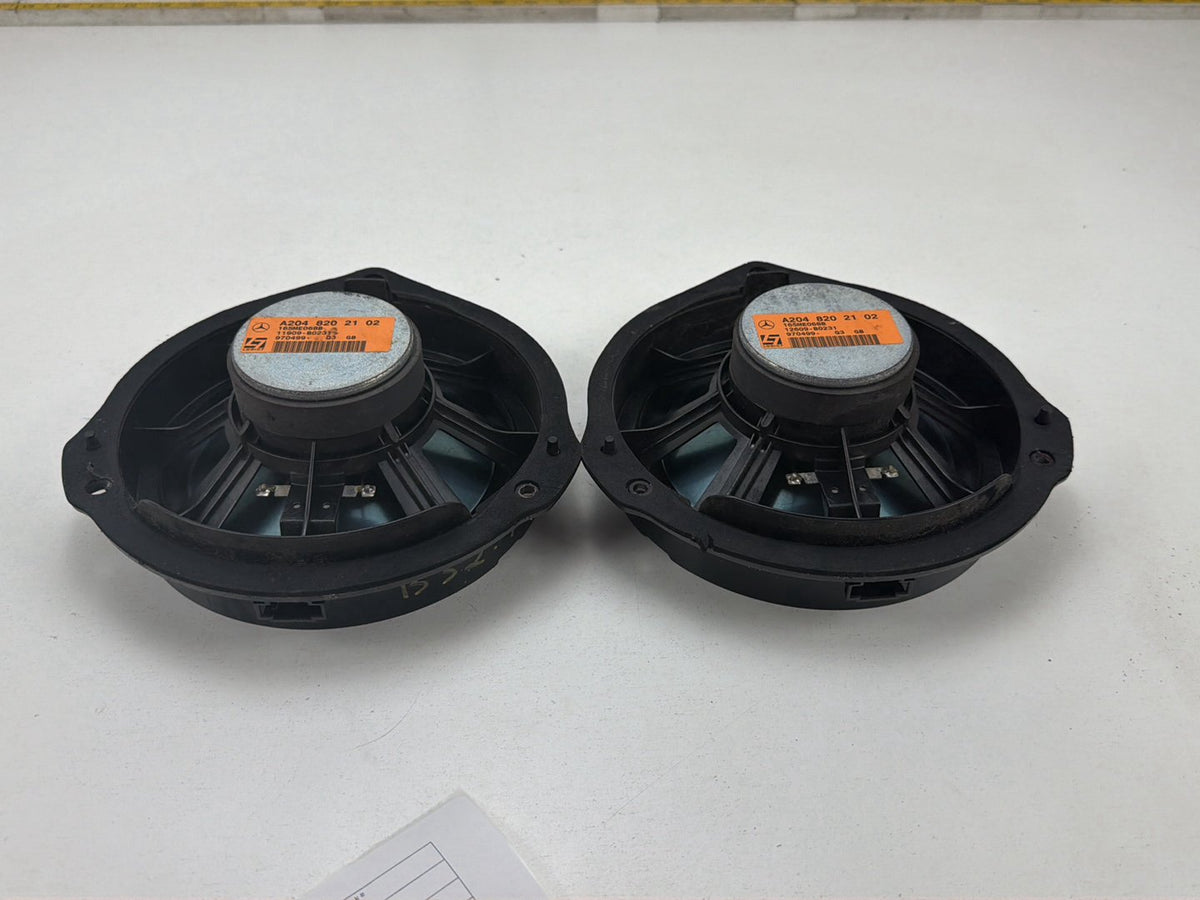 2010-2014 Mercedes-Benz E-Class-Front Audio Sound Speaker Set A2048202102 OEM