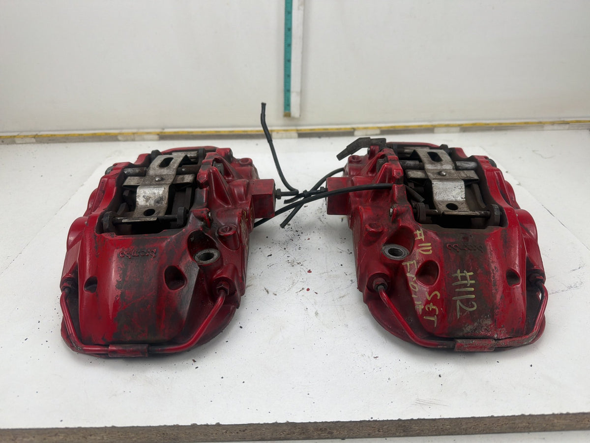 2014-2020 Maserati Quattroporte Front Left & Right Brake Calipers Pair OEM