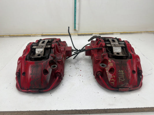 2014-2020 Maserati Quattroporte Front Left & Right Brake Calipers Pair OEM