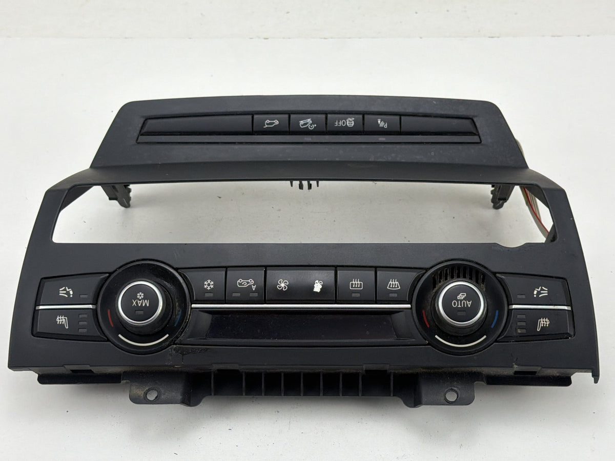 2007-2013 BMW X5 E70 Climate Control Switch Panel W/ Heated 6131 9208218-03 OEM