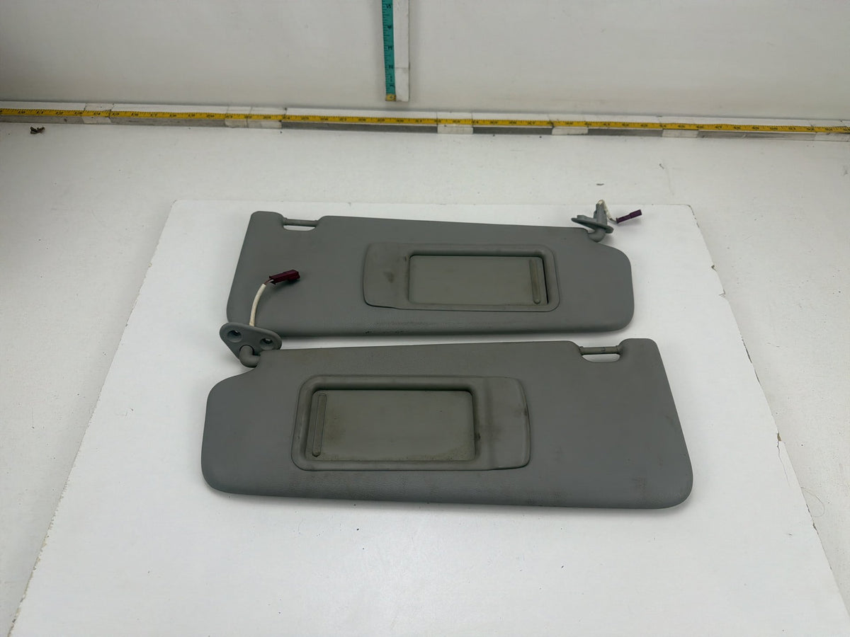 2009-2011 BMW 335i xDrive Front Right & Left Side Sun Visor Pair OEM