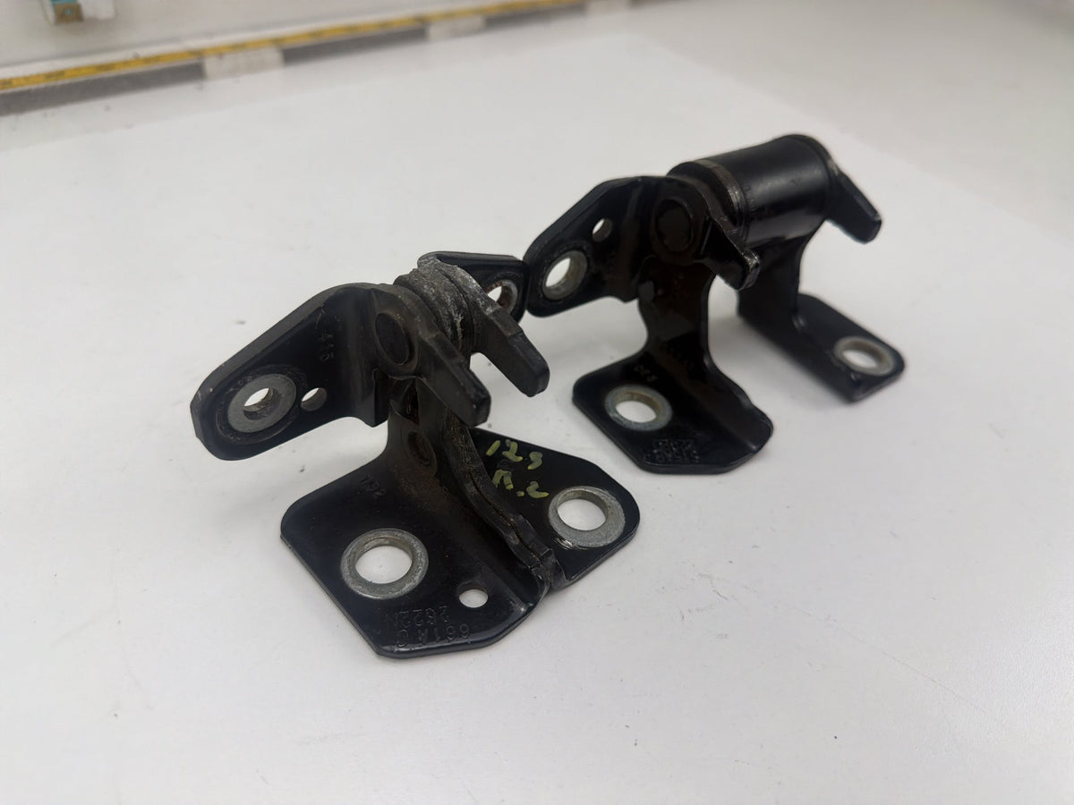 2011-2014 Dodge Charger Rear Left Side Upper & Lower Door Hinges Pair OEM