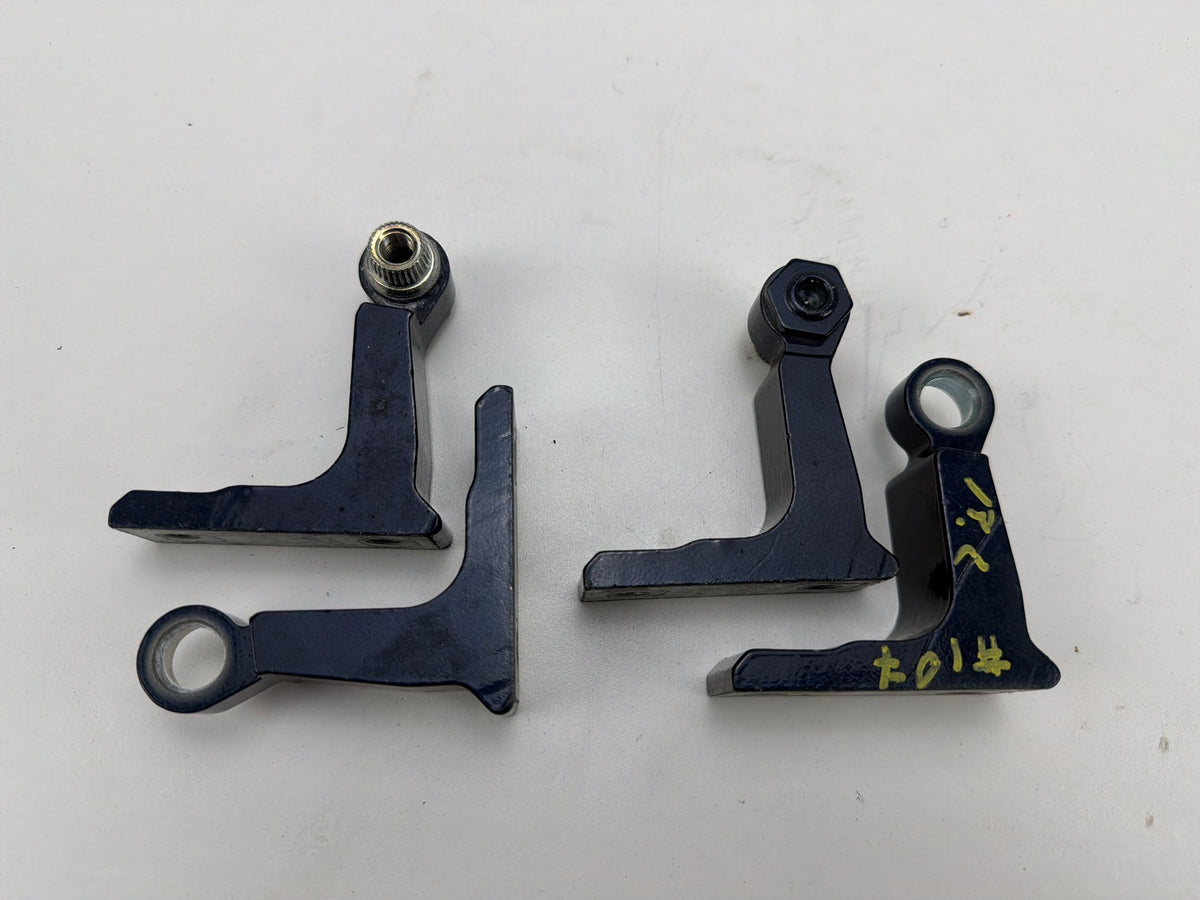 2011-2018 Volvo S60 Rear Right & Left Door Hinges Upper Lower Set OEM