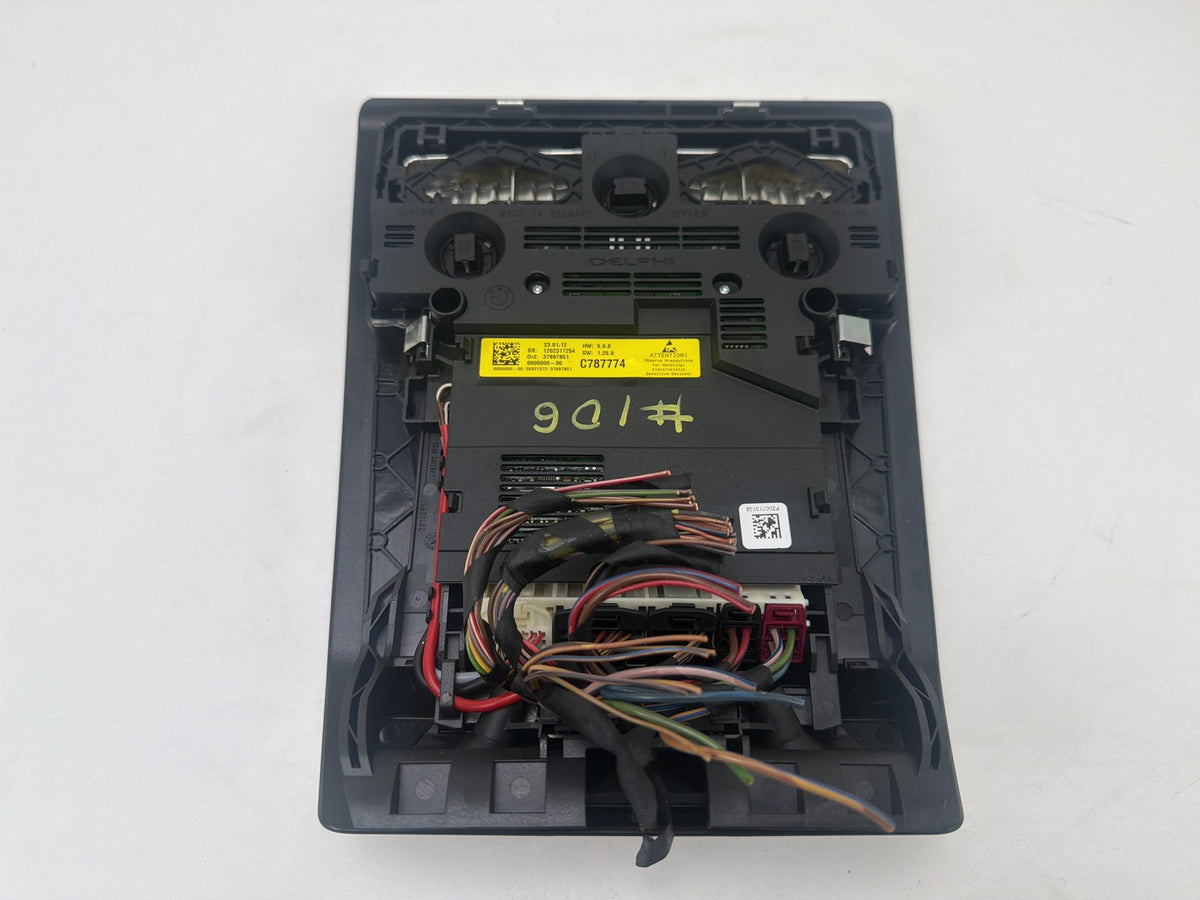 2011-2013 BMW 550i xDrive F10 Interior Overhead Light Console Switch Panel OEM