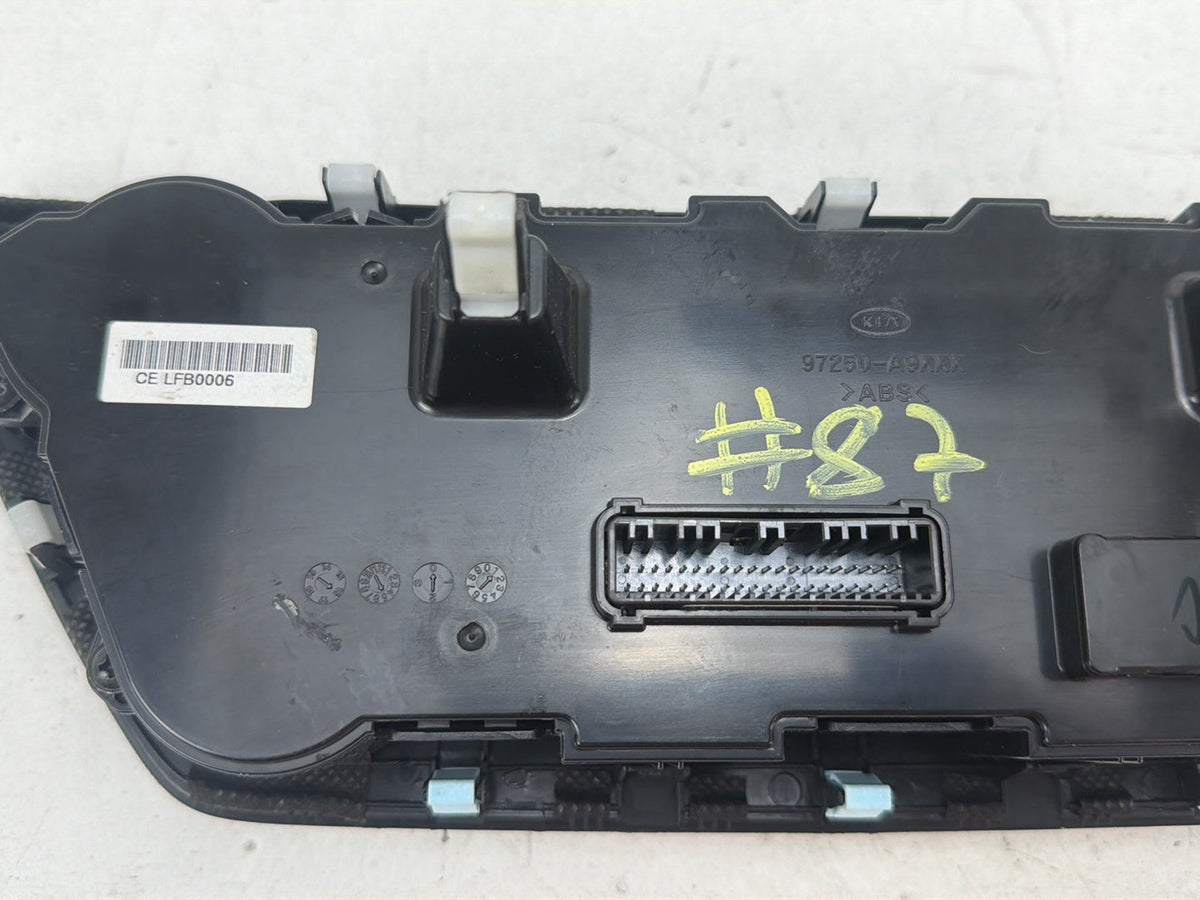 2016-2020 Kia Sedona AC Heater Temperature Climate Control w/ Bezel Trim OEM
