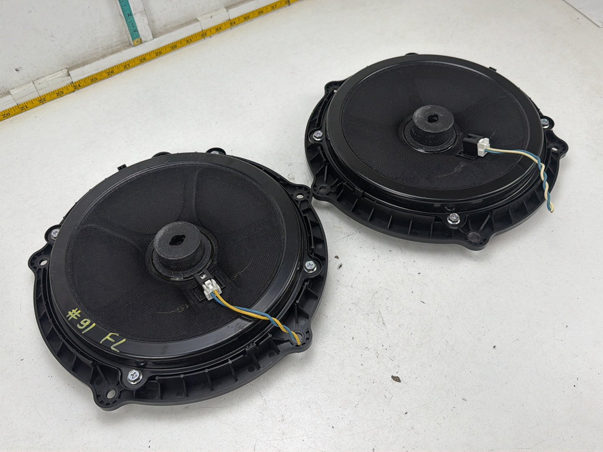 2014-2020 Infiniti Q50 V37 Front Right-Left Side Door Audio Bose Speaker Set OEM