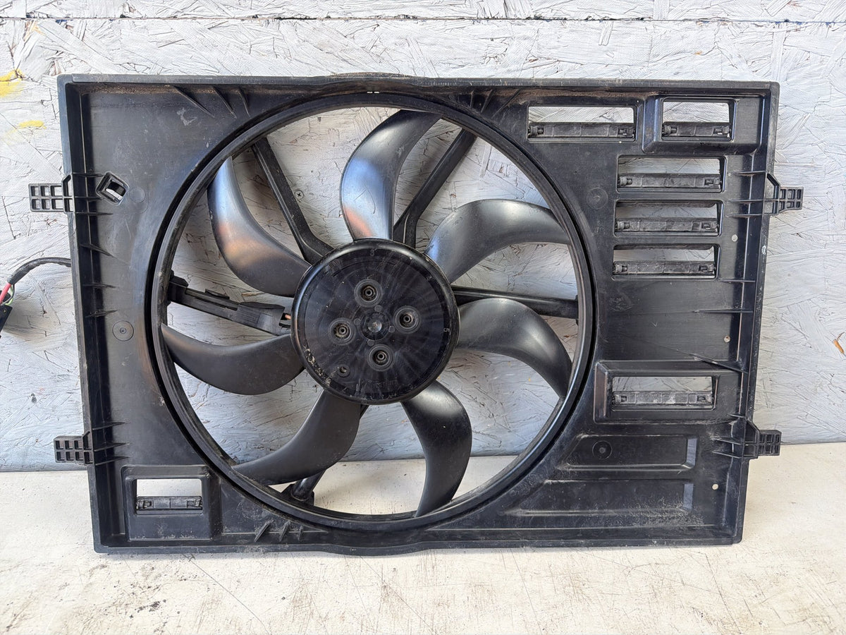 2015-2016 Audi A3 8V Radiator Cooling Fan & Shroud Assembly 5Q0121205AD OEM