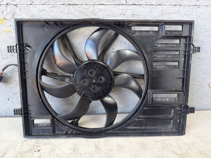 2015-2016 Audi A3 8V Radiator Cooling Fan & Shroud Assembly 5Q0121205AD OEM