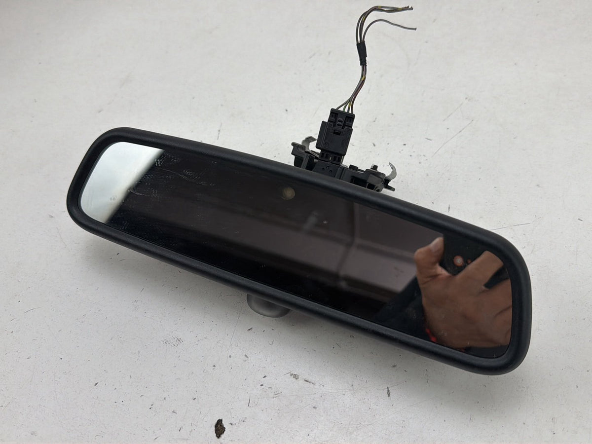2011-2016 BMW 550i xDrive Interior Rear View Mirror Black 9320305 OEM
