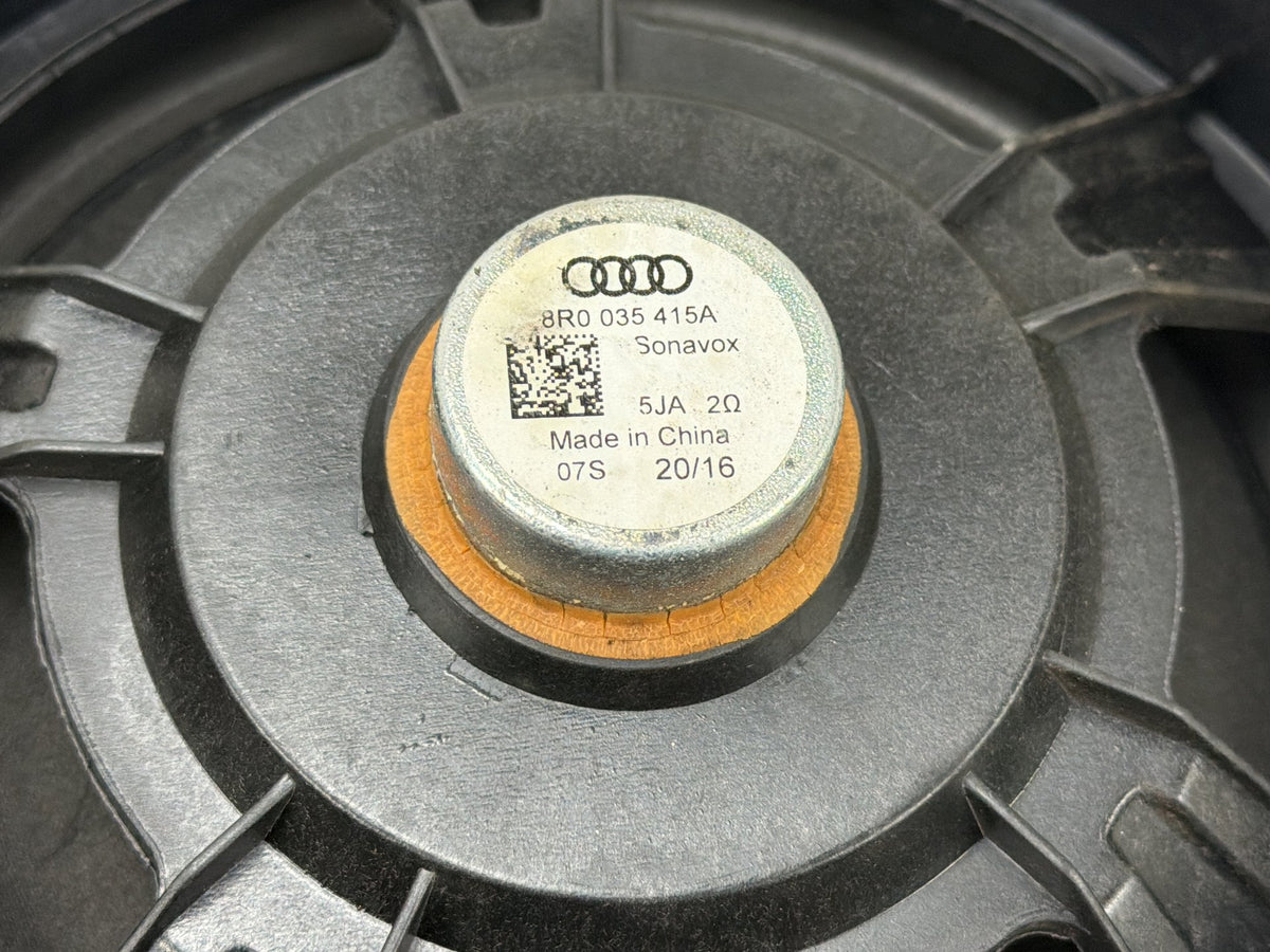 2013-2017 Audi Q5 Front Door Speaker Pair 8R0035415A OEM