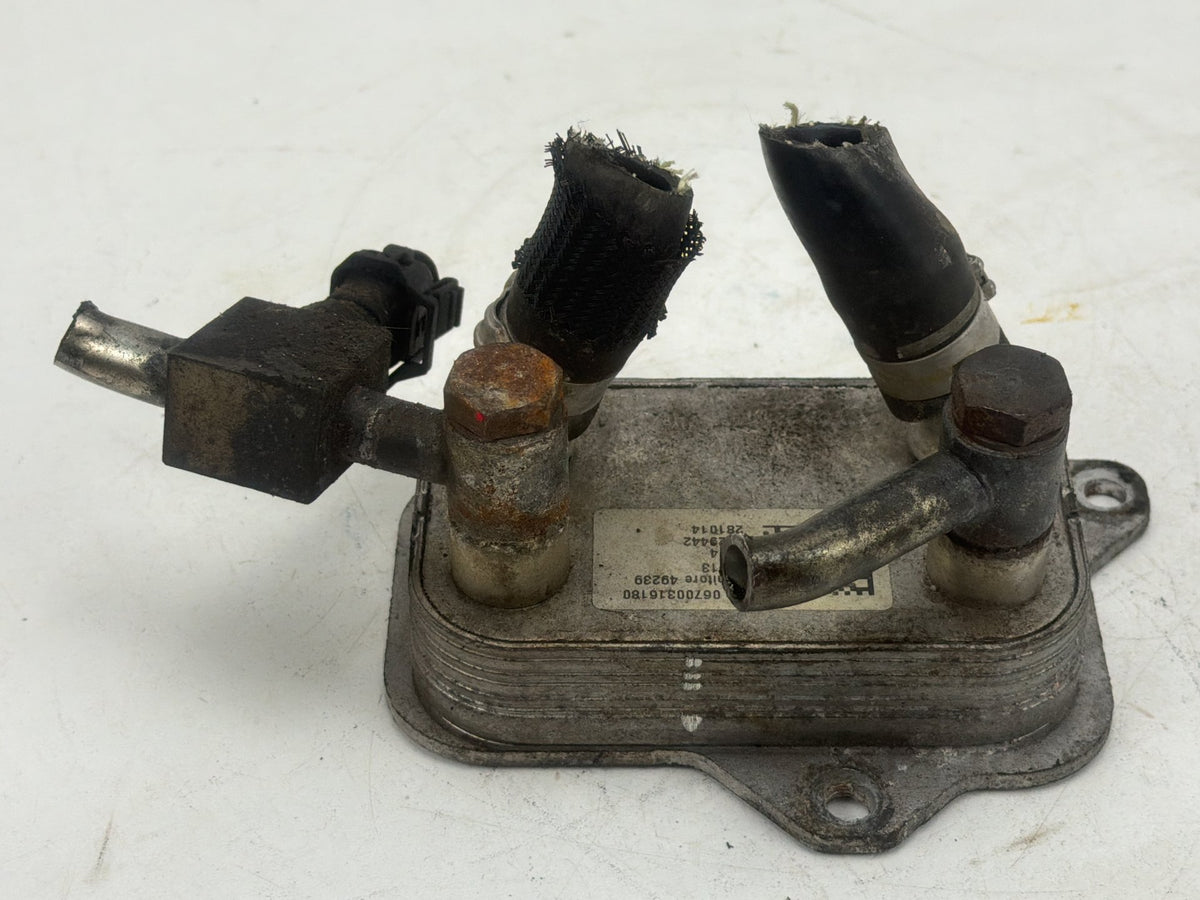 2014-2020 Maserati Quattroporte 3.0L V6 Engine Oil Cooler 06700316180 OEM