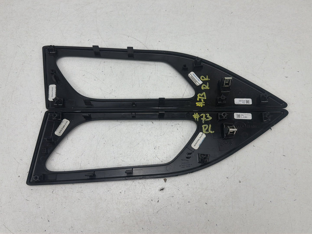 2017-2020 Jaguar F-Pace - Rear Right & Left Door Handle Bezel Trim Set of 2 OEM