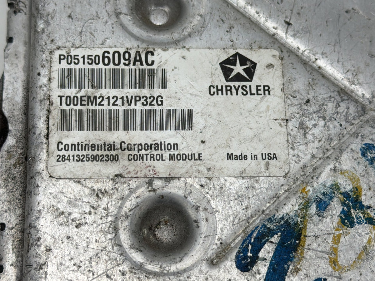 2012 Dodge Charger Engine Computer Control Module Unit ECU P05150609AG OEM