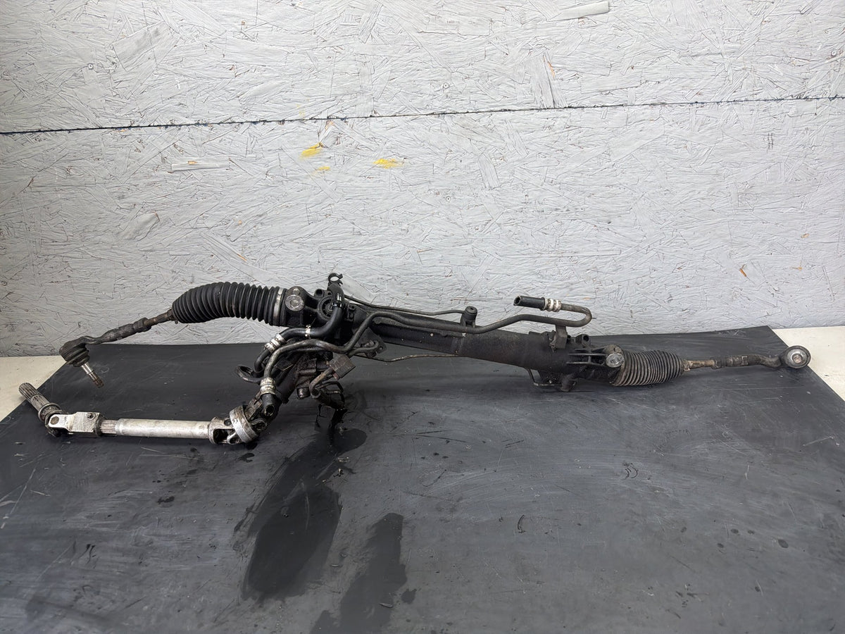 2009-2011 BMW 335i xDrive 3L Front Hydraulic Power Steering Rack & Pinion OEM