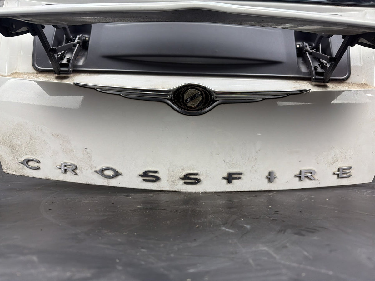 2004-2008 Chrysler Crossfire ZH Rear Hatch Lid Back Glass Tailgate W/Spoiler OEM