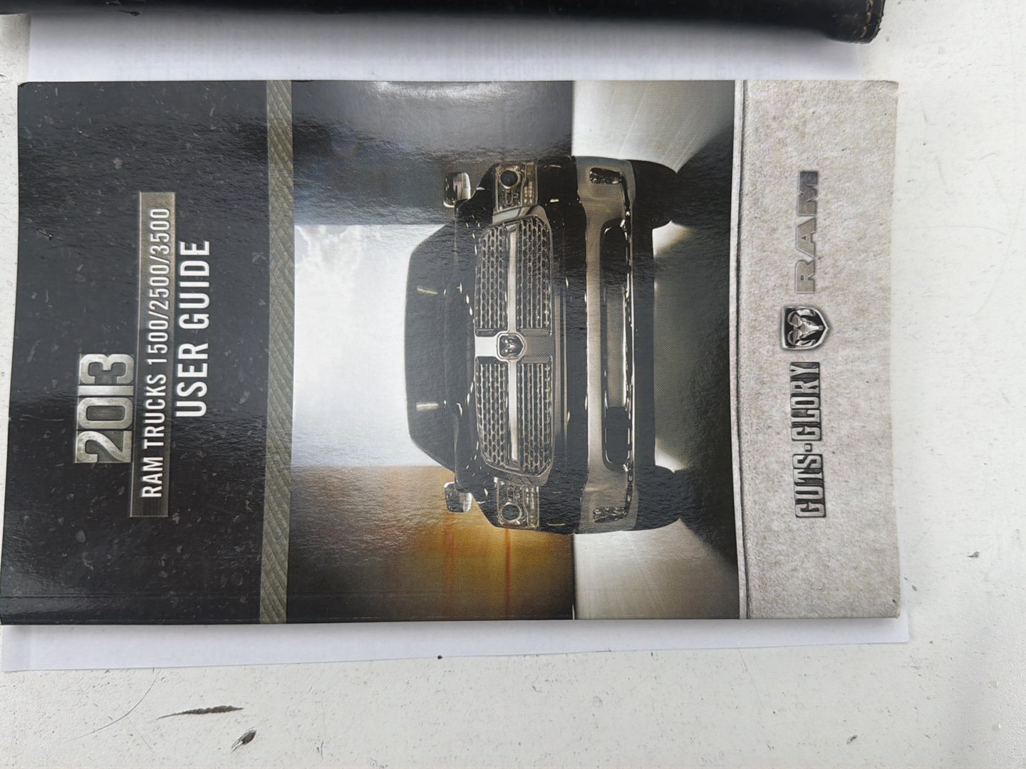 2013 Ram 1500 Owner's Manual User Guide Portfolio Case Set OEM