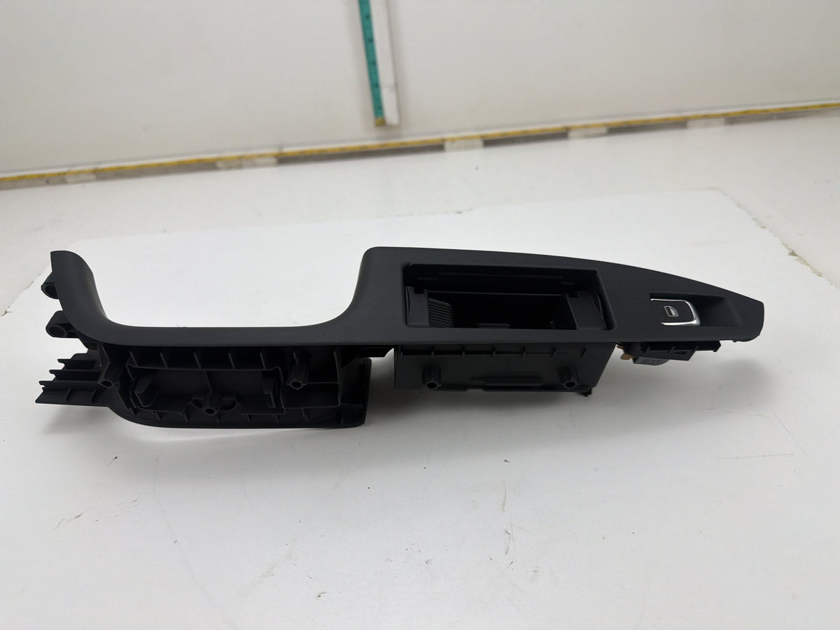 2012-2018 Audi A7 Quattro Rear Left Side Door Window Switch w/ Bezel Trim OEM