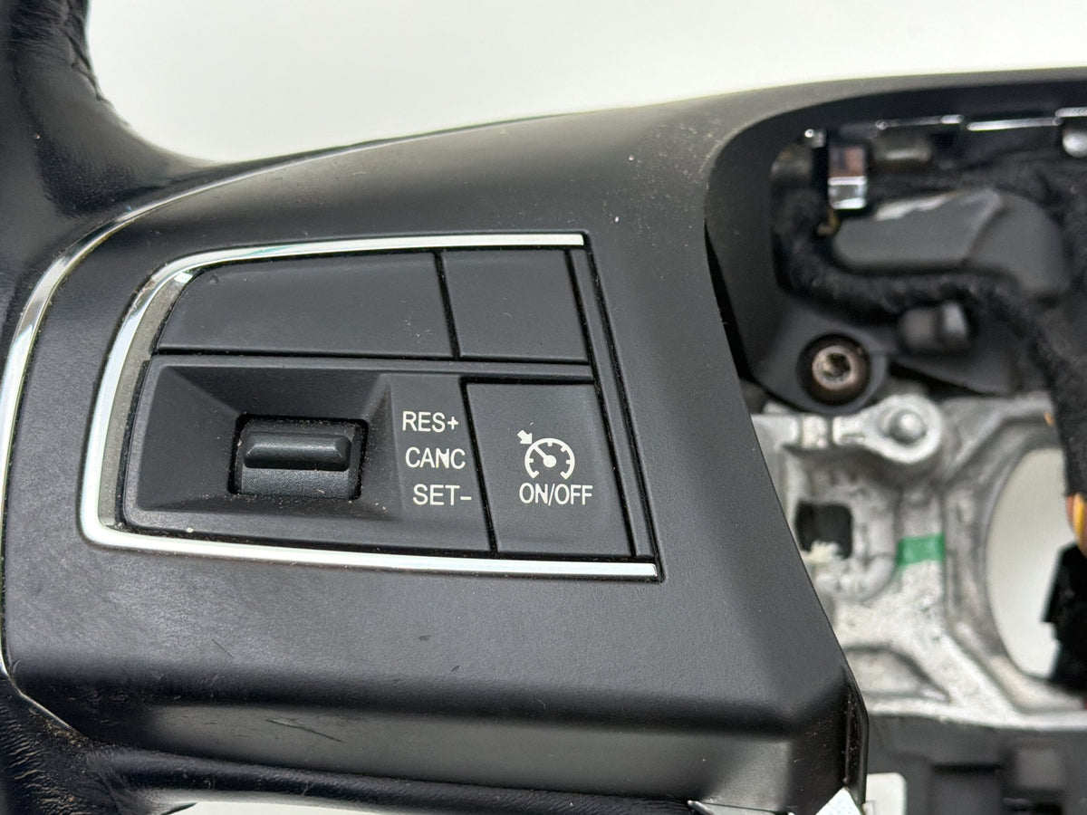 2014-2021 Maserati Quattroporte Black Leather Steering Wheel Controls Switch OEM