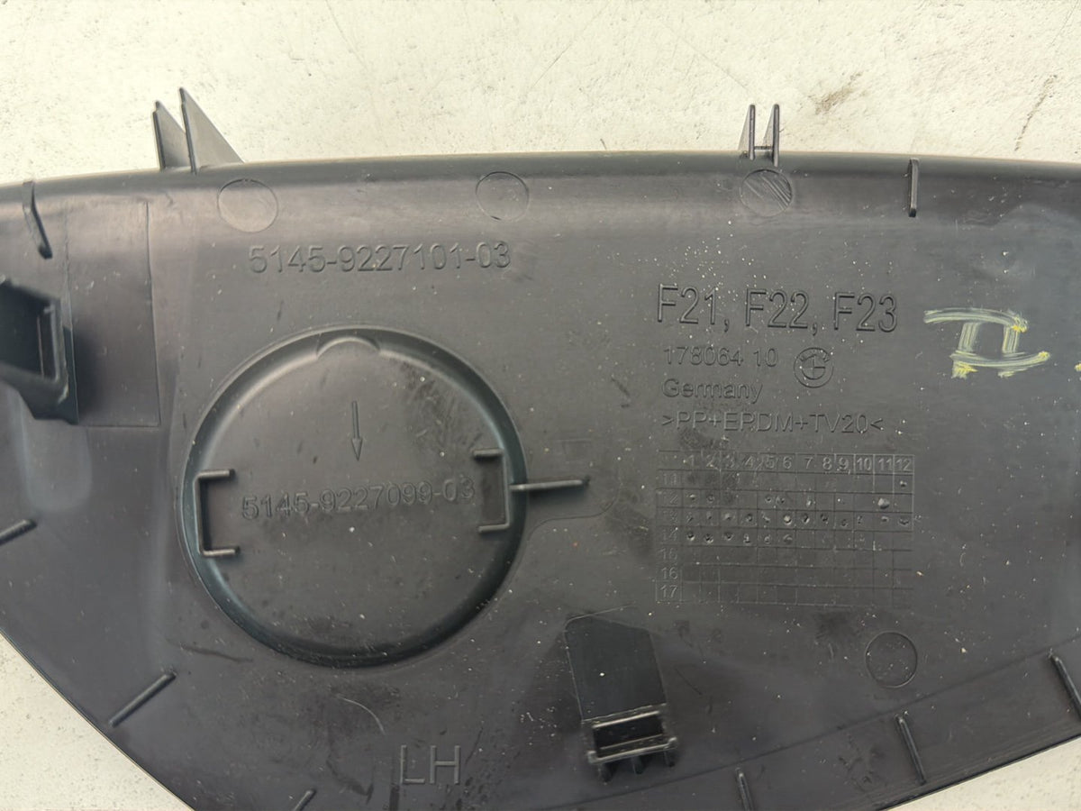 2014-2016 BMW 228i Left Driver Side Dash Dashboard End Cap Cover Trim OEM