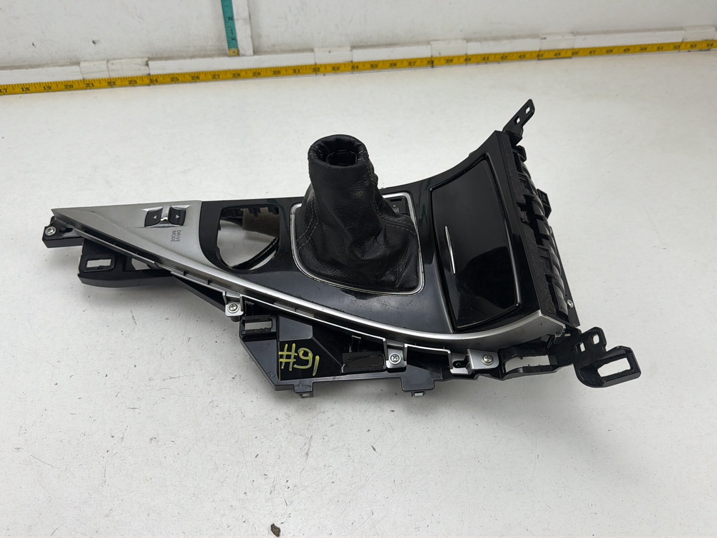 2014-2020 Infiniti Q50 V37 Center Console Shifter Trim Bezel OEM