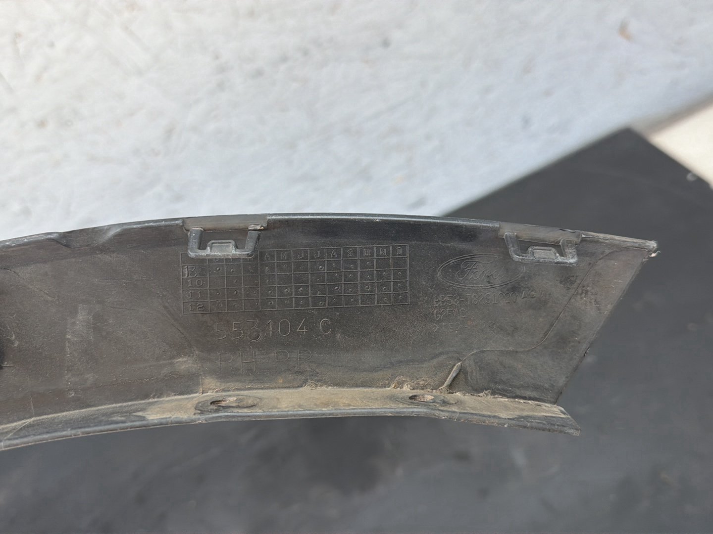 2011-2019 Ford Explorer Rear Right Side Fender Flare Wheel Arch Trim Molding OEM