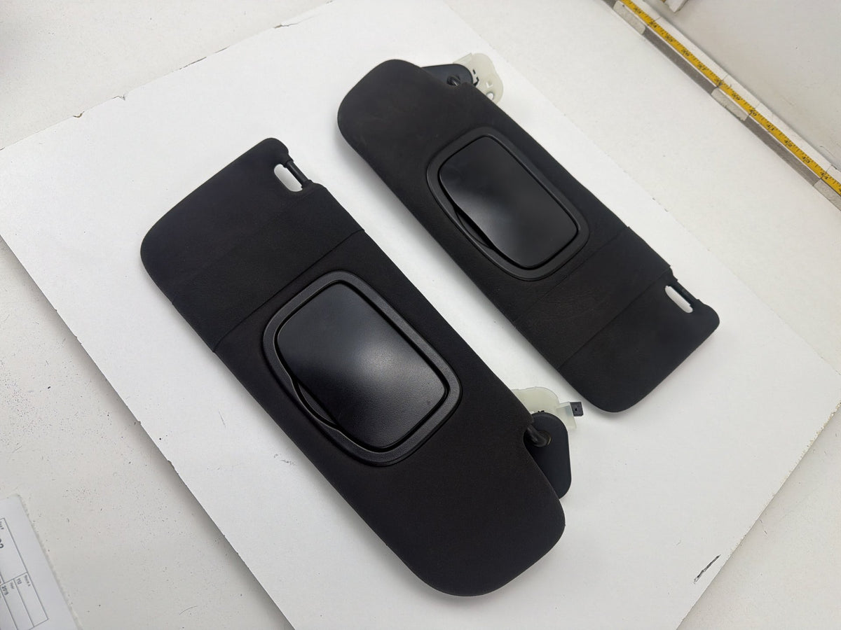 2014-2021 Maserati Quattroporte Front Left Right Sun Visors Set Black OEM