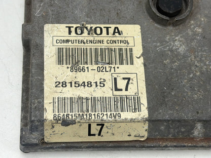 2009-2010 Toyota Matrix Engine Bay Computer Module Unit 89661-02L71 OEM