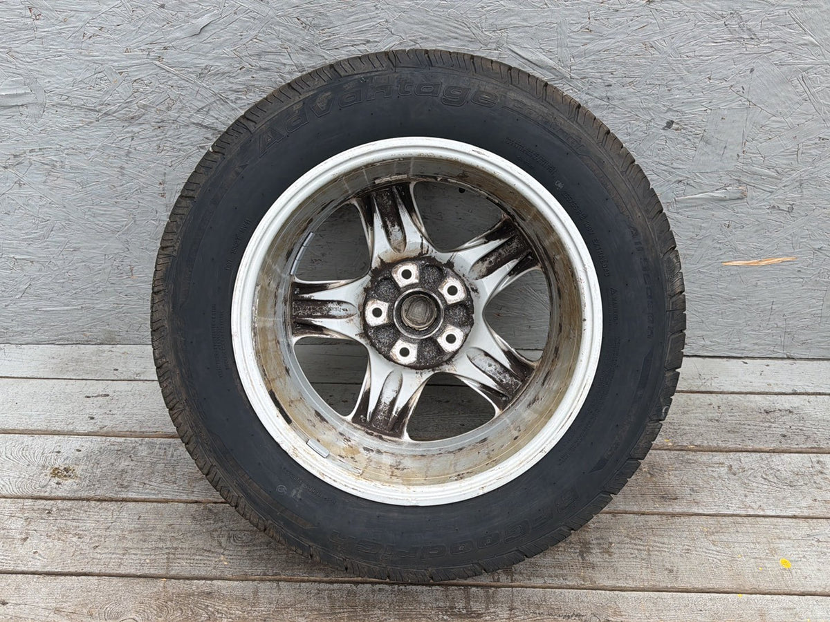 2003-2006 Porsche Cayenne Alloy Wheel Rim w/ Tire 8JX18 ET57 7L5601025C OEM