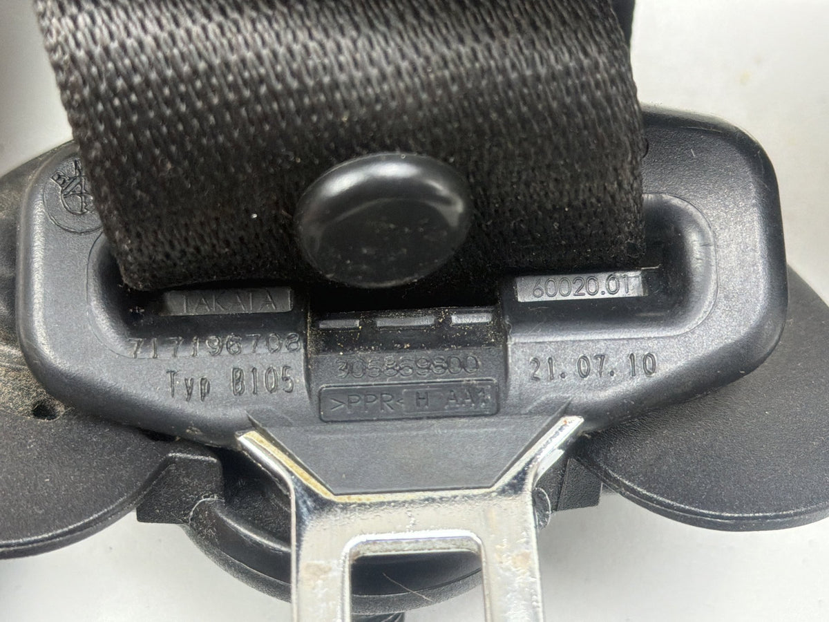 2007-2013 BMW X5 Front Left Driver Side Seat Belt 717196708 OEM