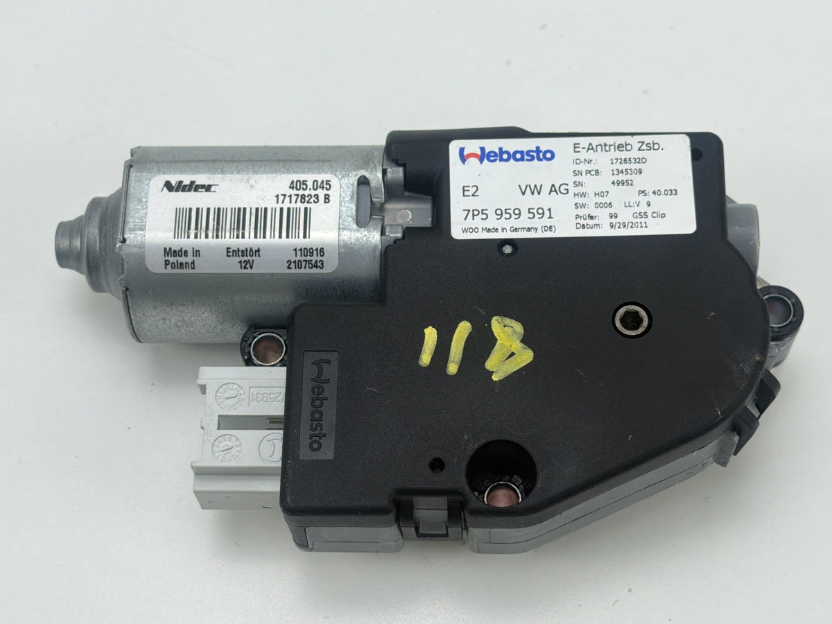 2012-2018 Audi A7 A6 Sunroof Motor Actuator Assembly 4G8959591 OEM