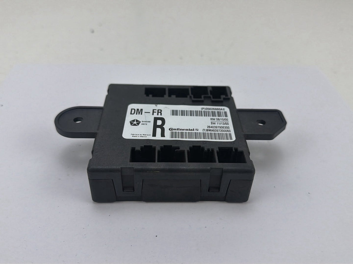 2011-2016 Dodge Grand Caravan Front Right Side Door Module 05026860AE OEM