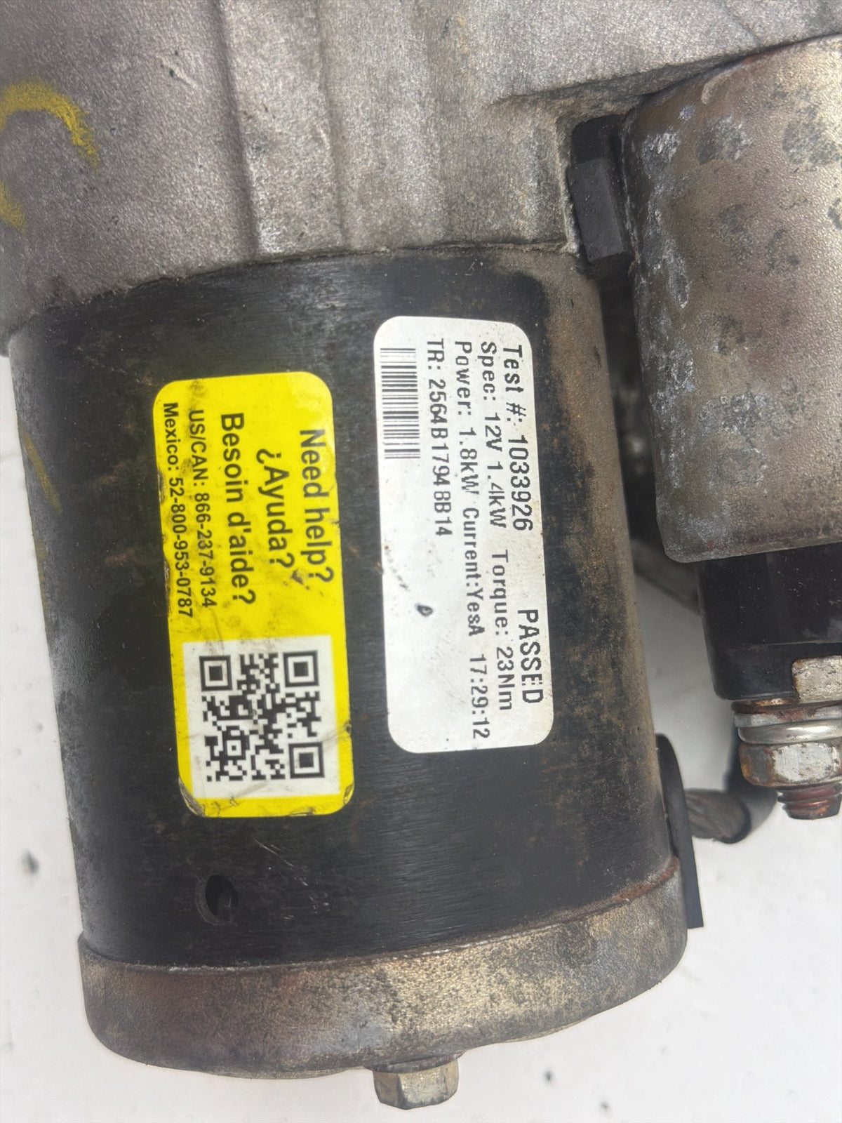 2011-2016 Jeep Grand Cherokee Engine Starter Motor With Shield OEM