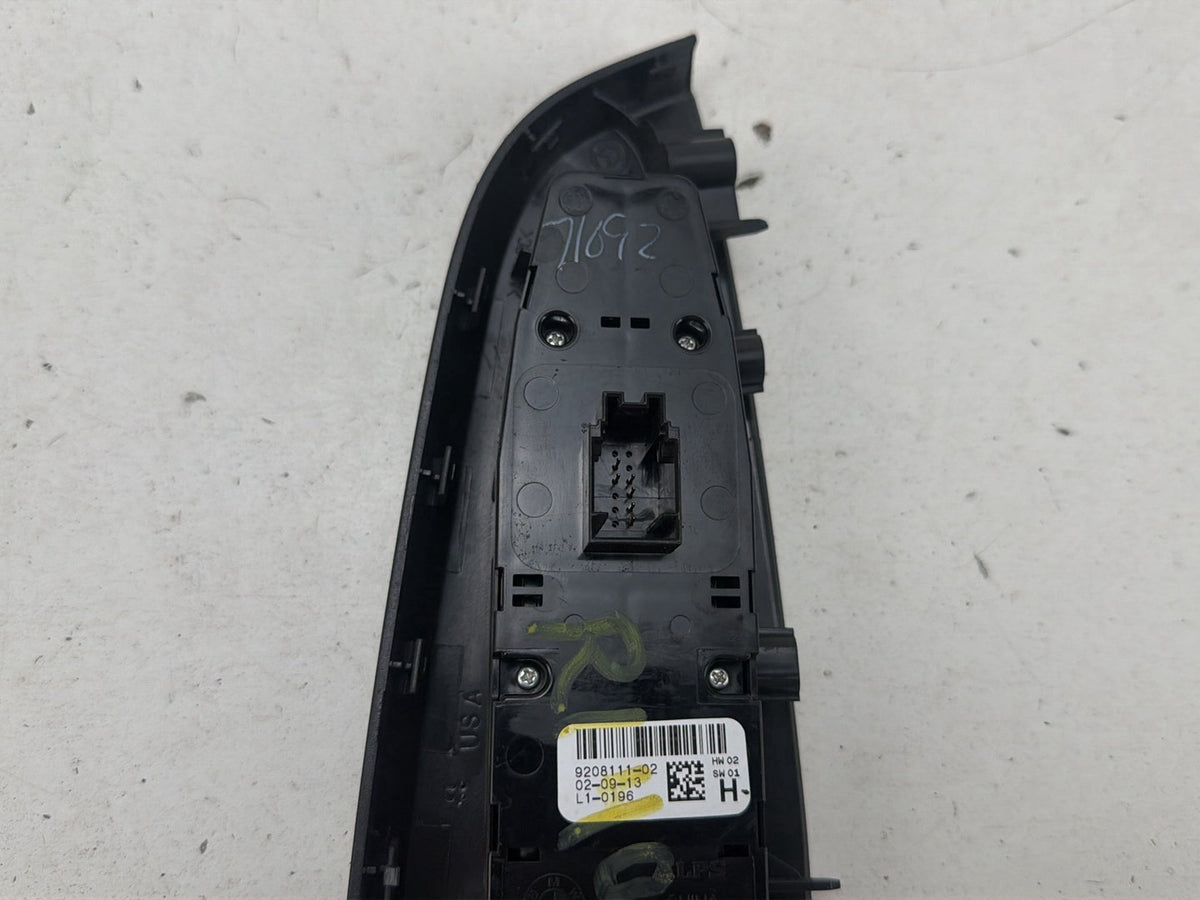 2011-2017 BMW X3 Front Left Driver Side Master Power Window Switch 9208111 OEM