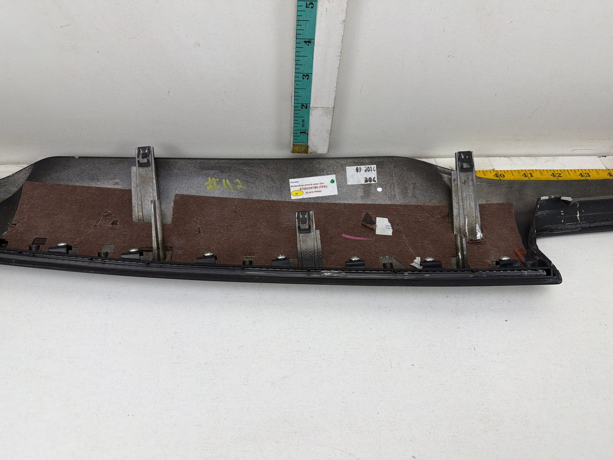 2014-2021 Maserati Quattroporte Dashboard Cover Trim Panel Gloss Piano Black OEM