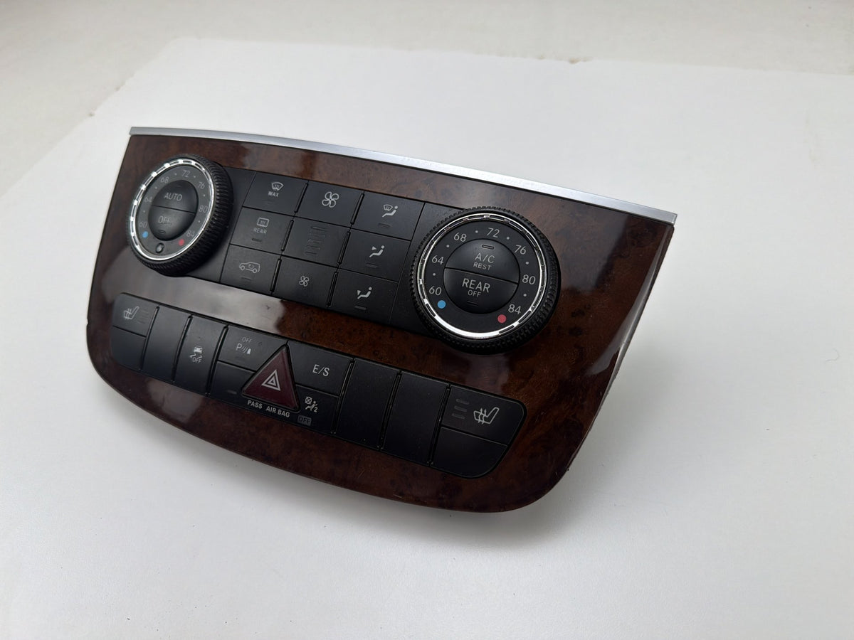 2006-2012 Mercedes-Benz R350 HVAC A/C Heater Climate Control Switch Panel OEM